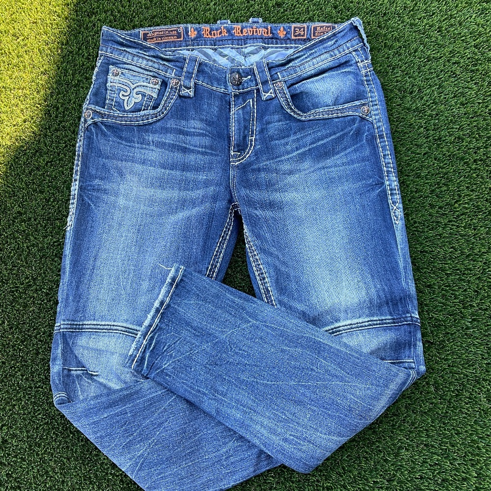 Rock Revival Men Jeans USED